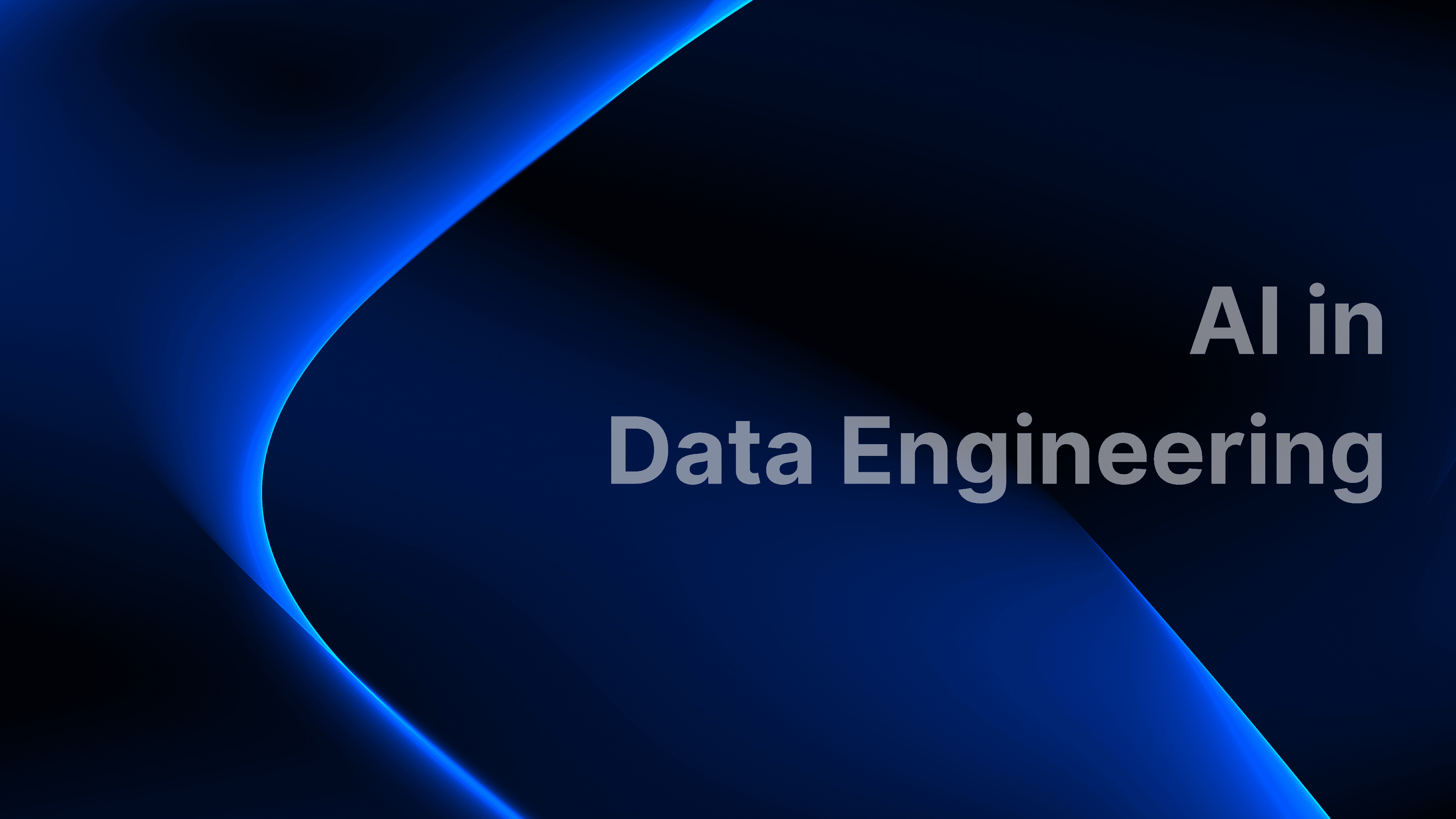 Modern Data Engineering for AI, Analytics & Growth hero background