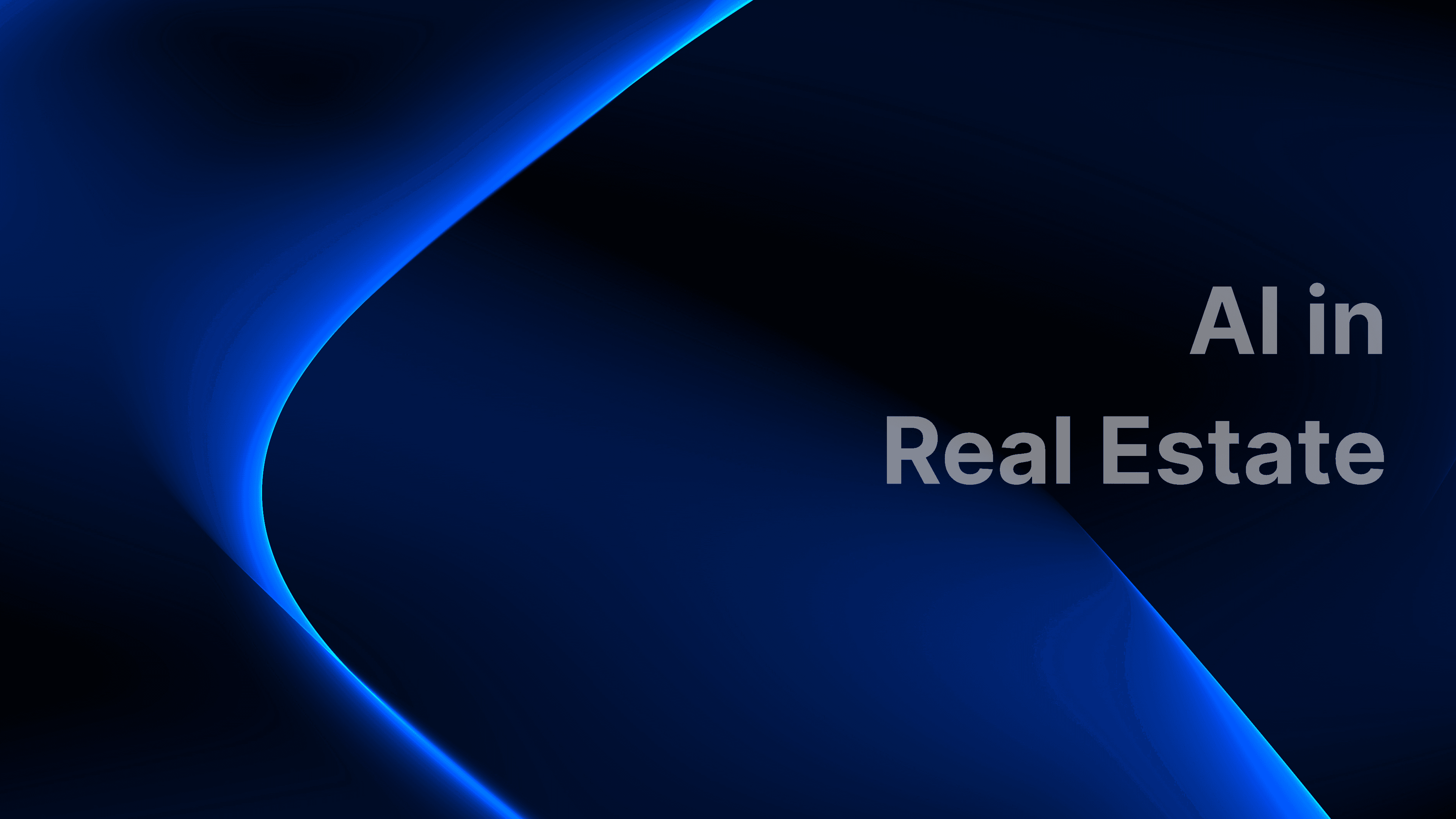 Enterprise AI for Real Estate Organizations hero background