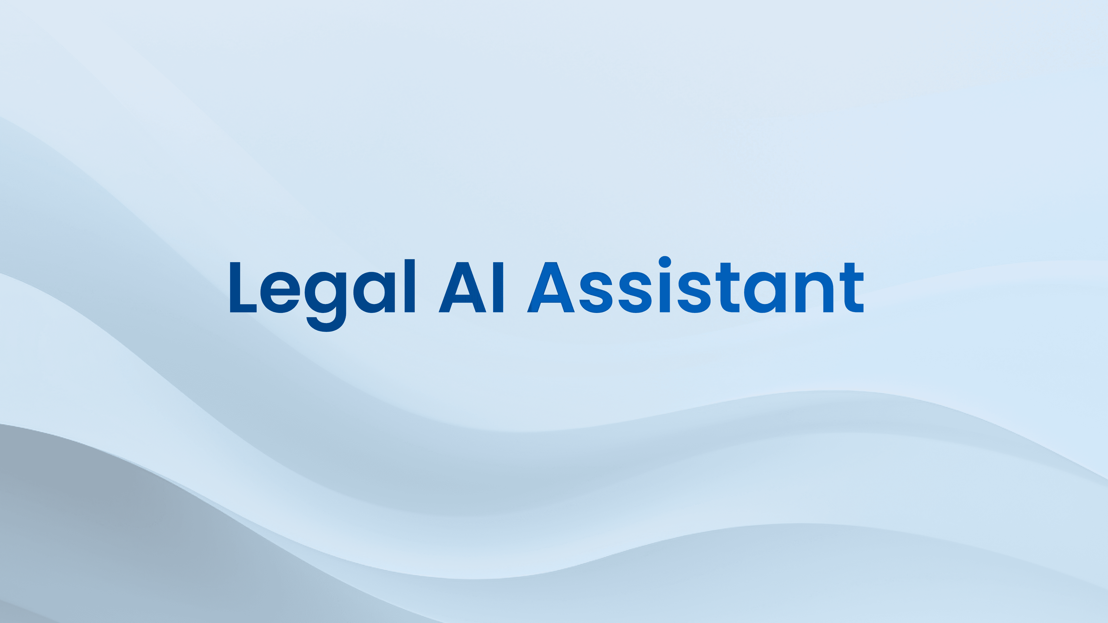 Legal AI Assistant