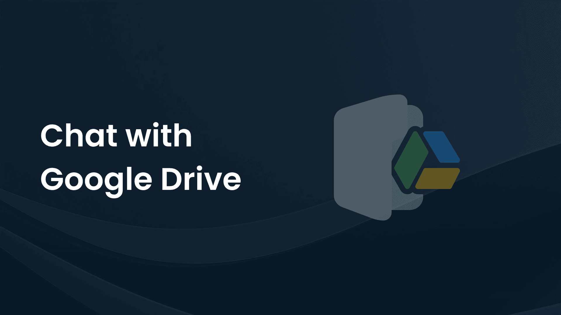Chat with Google Drive for Legal Services