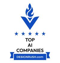 GenAI Protos's rating on DesignRush, the industry-leading B2B Marketplace connecting brands with agencies